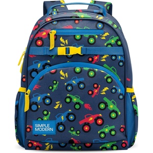 Simple Modern Medium Bluey Toddler Backpack for School Girls and Boys | Kindergarten Elementary Kids Backpack | Fletcher Collection | Kids – 15″ tall | Bluey Sky(-Monster Truck Rally)