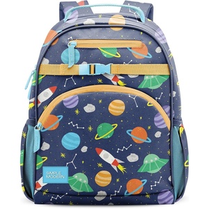Simple Modern Medium Bluey Toddler Backpack for School Girls and Boys | Kindergarten Elementary Kids Backpack | Fletcher Collection | Kids – 15″ tall | Bluey Sky(-Outer Space)