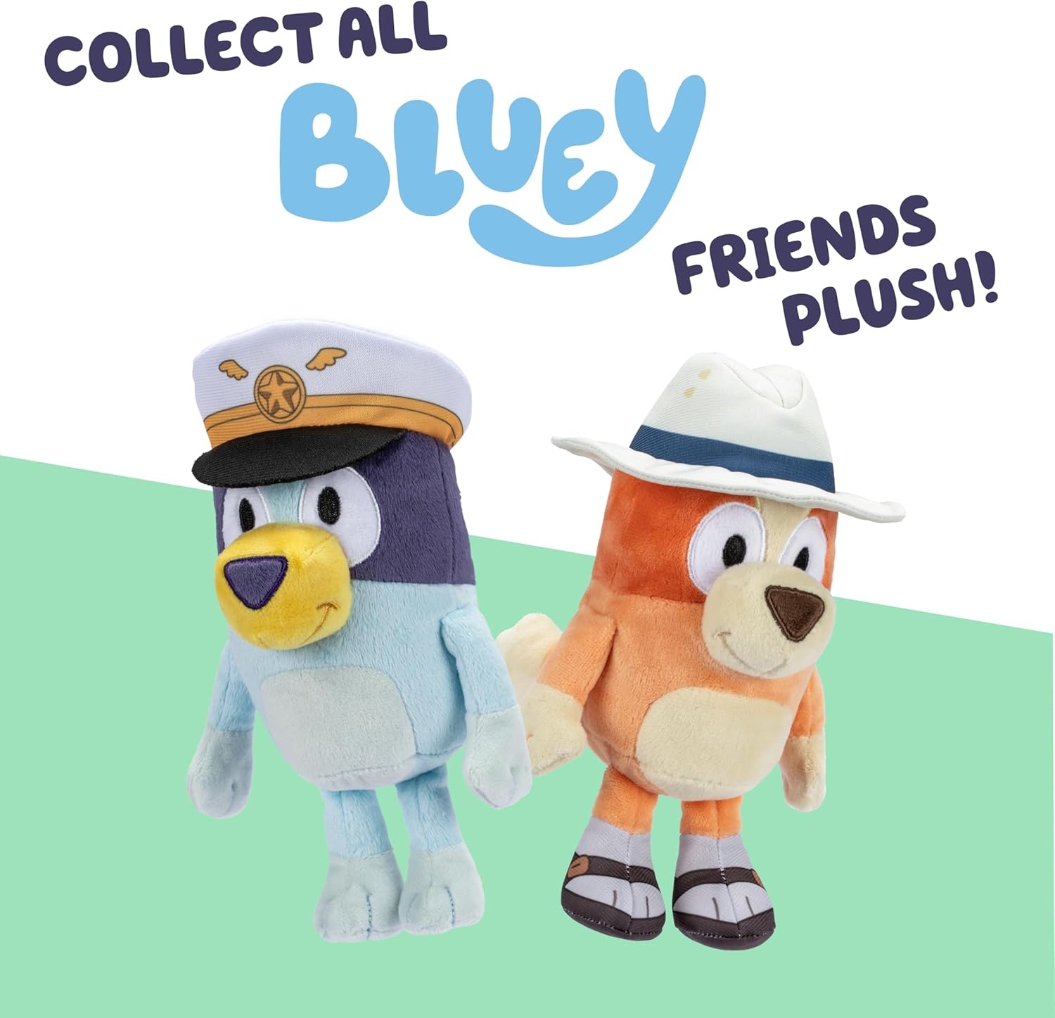 image:imageBluey Friends 3 Pack Plush Toys Winton Honey and MackenzieCaptain Bluey Holiday Bingo