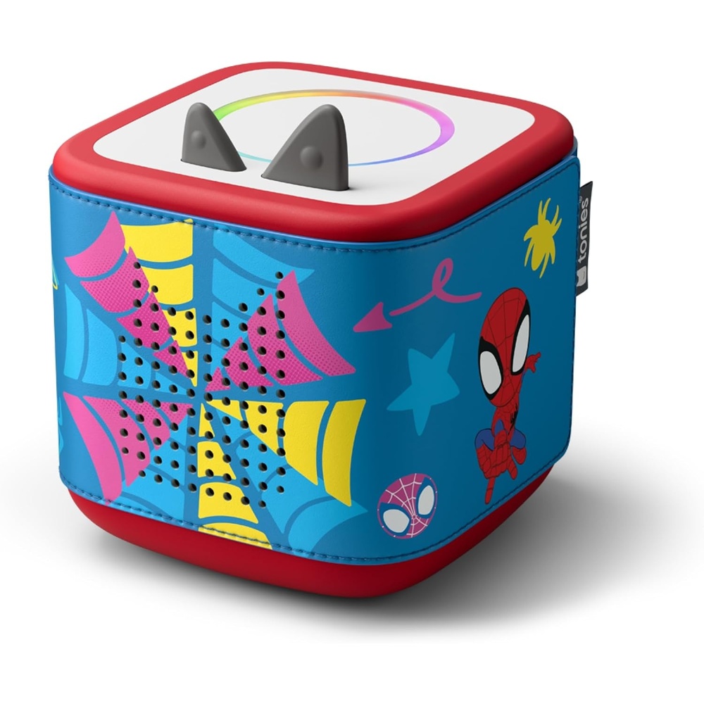 image:imageTonies Sleeve  Decorative Wrap for Toniebox 2 BlueyMarvel Spidey