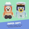 Bluey Friends 3 Pack Plush Toys, Winton, Honey and Mackenzie(Captain Bluey & Holiday Bingo)