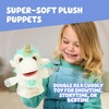 Bluey Friends 3 Pack Plush Toys, Winton, Honey and Mackenzie(Unicorse & Bob Bilby Puppets)