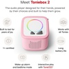 Toniebox 2 Audio Player Speaker Bundle for Kids 3+ with Bluey, Bingo, and Muffin Figurines and Tonieplay Game & Controller – Cloud Pink(Cloud Pink)