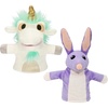 Bluey Friends 3 Pack Plush Toys, Winton, Honey and Mackenzie(Unicorse & Bob Bilby Puppets)