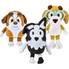 Bluey Friends 3 Pack Plush Toys, Winton, Honey and Mackenzie(Winton  Honey  & Mackenzie)