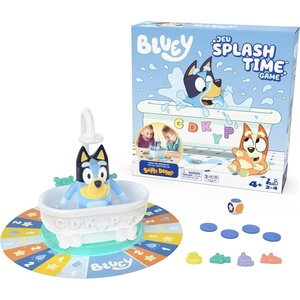 Spin Master Games Bluey Splash Time Board Game for Families