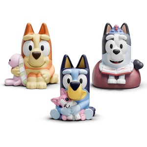 Tonies Bluey Audio Toy Figurine 3 Pack Set – Bluey, Bingo, Muffin