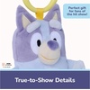 GUND Bluey Sensory Take-Along Toy, 7-Inch Teething Ring Rattle Stroller Toy